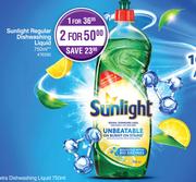Sunlight Regular Dishwashing Liquid-750ml