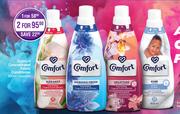 Comfort Concentrated Fabric Conditioner Assorted-For 2 x 800ml