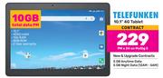 Telefunken 10.1" 4G Tablet-On My Gig 5