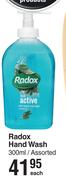 Radox Hand Wash Assorted-300ml Each