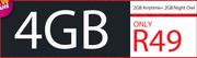 Prepaid LTE 5G Bundle 4GB