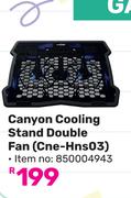 Canyon Cooling Stand Double Fan Cne-Hns03