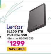 Lexar SL200 1TB Portable SSD