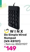 Winx Do Simple Wired Numpad WX-KB101