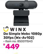 Winx Do Simple Webcam 1080P 30Fps (Wx-Av102)