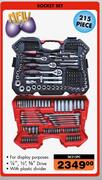 Autogear 215 Piece Socket Set SK215PC