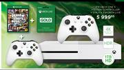 1TB Xbox One S+Extra Controller+GTA V+3 Month Live