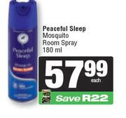Peaceful Sleep Moquito Room Spray-180ml