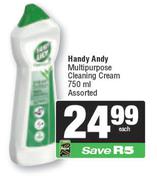 Handy Andy Multipurpose Cleaning Cream-750ml