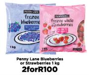 Penny Lane Blueberries Or Strawberries-For 2 x1Kg