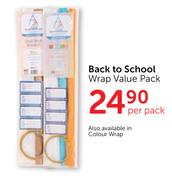 Back To School Wrap Value Pack-Per Pack