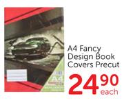 A4 Fancy Design Book Covers Precut-Each