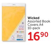 Wicked Assorted Book Covers A4-10's Per Pack