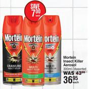 Mortein Insect Killer Aerosol Assorted-300ml Each