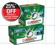 Ariel All In 1 Automatic Washing Pods 14 Pods-Each