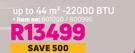Logik Up To 44 Sqm 22000 BTU