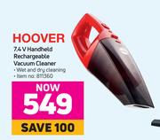 Hoover 7.4V Handheld Rechargeable Vacuum Cleaner
