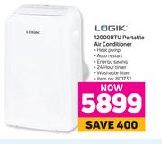 Logik 12000 BTU Portable Air Conditioner