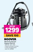 Hoover Wet & Dry Vacuum Cleaner HWD 20