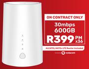 600GB Data Plan-On Contract Only (36 Months)