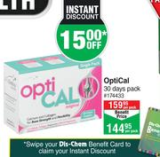 Optical 30 Days Pack-Per Pack