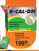 B-Cal-DM Value Pack 100 Plus 30 Tablets-Per Pack