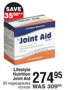 Lifestyle Nutrition Joint Aid 30 Vegecapsules