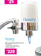 Little Luxury 3 Stage Tap Filter LL3TF