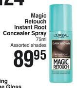 L'Oreal Magic Retouch Instant Root Concealer Spray Assorted Shades-75ml
