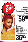 Revlon Colorsilk Moisture Rich Hair Colour Assorted Colours