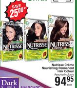 Garnier Nutrisse Creme Nourishing Permanent Hair Colour Assorted Colours-Each