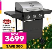Expert Grill 3 Burner Patio Gas Braai FSBG0090