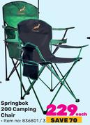 Springbok 200 Camping Chair-Each