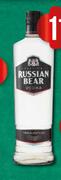 Russian Bear Triple Distilled Vodka-750ml