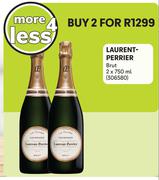 Lauurent Perrier Brut-For 2 x 750ml