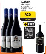 Laborie Red Range-6 x 750ml Per Case