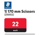 Staedtler 170mm Scissors 299953-Each