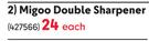 Kores Migoo Double Sharpener 427566-Each