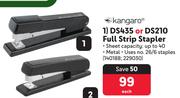 Kangaro DS435 Or DS210 Full Strip Stapler 140188/229030-Each