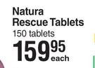 Natura Rescue Tablets-150 Tablets Each