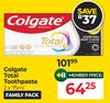 Colgate Total Toothpaste-2 x 75ml