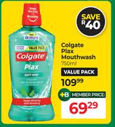 Colgate Plax Mouthwash-750ml