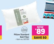 Always Home Pillow Standard Ball Fiber