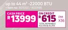 Logik Up To 44 Sqm 22000 BTU
