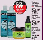 Rosemary Hair Feeding Oil Moisture Lotion-250ml