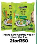 Penny Lane Country Veg Or Mixed Veg-For 2 x 1Kg
