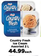 Country Fresh Ice Cream Assorted-2L Each