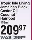 Tropic Isle Living Jamaican Black Castor Oil Coconut Hairfood-118ml