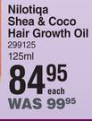 Nilotiqa Shea & Coco Hair Growth Oil-125ml Each