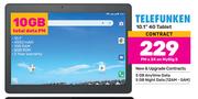 Telefunken 10.1" 4G Tablet-On My Gig 5